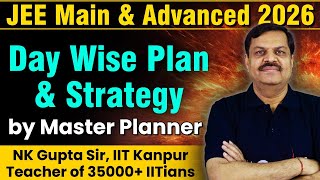 JEE 2026  Complete Strategy amp Day wise Timetable 🔥 Get Top 100 AIR ⚡ eSaral Brahmos Course 😎 [upl. by Heimlich]