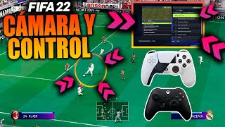 FIFA 22 MEJOR CONFIGURACIÓN de CÁMARA y CONTROL 📸 NUEVAS OPCIONES 🔥🔥 TUTORIAL PS4  PS5  XBOX [upl. by Eignat]