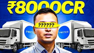 How Porter Became a 8000 Crore Rs Logistics Company Startup Case Study [upl. by Mroz88]