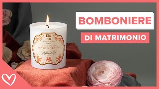 IDEE per BOMBONIERE di MATRIMONIO [upl. by Najed]