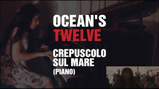 Ocean’s Twelve Crepuscolo Sul Mare  Piero Umiliani  Piano by Palak Chauhan [upl. by Arrotal]