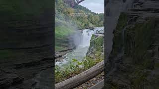 waterfall letchworth usa letchworthpark 2024 spectacularviews [upl. by Chretien]