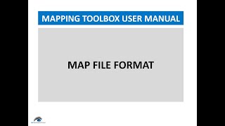 Mapping Toolbox User Manual  Part 2  MAP File Format [upl. by Reahard407]