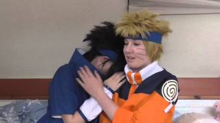 Naruto and Sasuke Halloween skit [upl. by Ycniuqal]