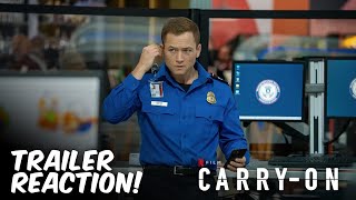 CARRYON TRAILER REACTION [upl. by Nonnek]