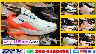 TENIS ZAPATILLAS NIKE AIR 270 MUJER 2018 [upl. by Svensen]