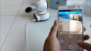 How to setup V380 Wifi Smart Net Camera [upl. by Orvas937]