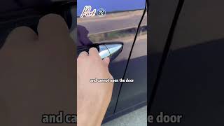 Do you also know what the car door handle doesdriving tips howto manual skills car [upl. by Yrogiarc]