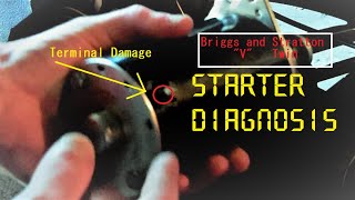 Briggs and Stratton starter diagnosis [upl. by Adnyleb]