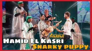 Hamid El Kasri amp Snarky Puppy amp Karim Ziad  Gnaoua World Music  Festival Gnaoua Essaouira [upl. by Dnalyaw]