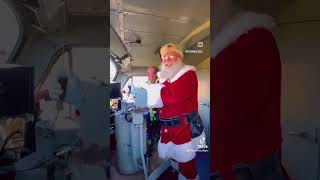 Santa took a cab ride trainride holidayseason [upl. by Ettedanreb]