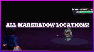 All Marshadow Locations In Pokemon Brick Bronze [upl. by Dleifniw]