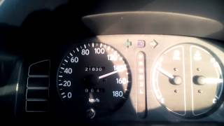 Разгон TOYOTA COROLLA AE1101999г 15 5AFE №2 [upl. by Sesylu827]