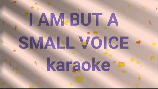 I am but a small voice by lea salonga  karaoke  with lyrics [upl. by Melania]