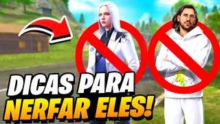 ANTI SÃ”NIA DICAS PARA NERFAR HABILIDADE DA SÃ”NIA NO FREE FIRE EM 2023 [upl. by Ekle722]