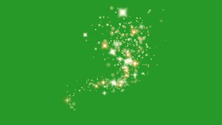 Sparkle effect green screen video  green screen particles effect  golden particles green screen [upl. by Repsihw92]