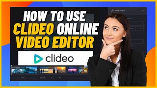 Clideo Video Maker Tutorial  How to Use Clideo Online Video Editor [upl. by Baalman]