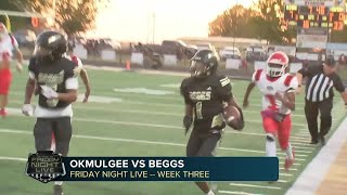 Okmulgee vs Beggs Highlights [upl. by Niki]