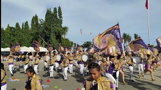 CALBAYOG CITY NATIONAL HIGH SCHOOL MARCHING BAND  BANDA RAYHAK 2024 3RD PLACE [upl. by Nageam]