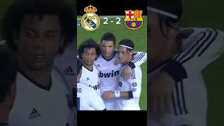 Real Madrid Vs Barcelona 2  2 Elclasico football [upl. by Pinsky]