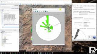 Geolokit howto6 rose diagrams amp stereonets [upl. by Yrelav]