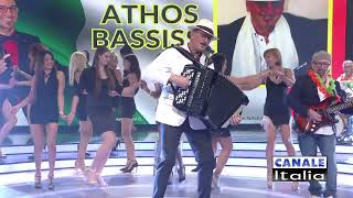 Athos Bassissi  QUIEREME bachata Canale Italia SPECIALE FARFALLINA Cantando Ballando [upl. by Leonore]