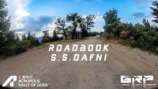 WRC Rally Acropolis 2024  Roadbook  SS Dafni [upl. by Seto]