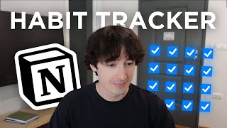 Building a Habit Tracker in Notion with CHARTS [upl. by Slocum]