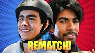 JD VS MOGELY EPIC GAME OF SKATE REMATCH [upl. by Eahsram]