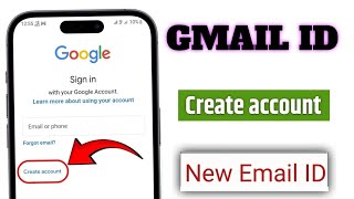 HOW TO NEW GMAIL ID KAISE KHOLE NEW GMAIL ID [upl. by Anihta]