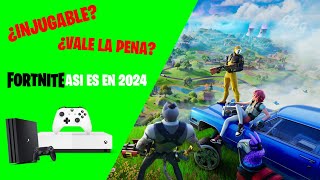 ¿Como es FORTNITE en OLD GEN 2024 ¿ES INJUGABLE [upl. by Gervase893]