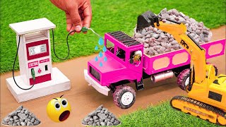 diy diorama making mini grass chopping machine  top 10 diy science project 🚜✨pocofarmcreators [upl. by Lenard497]