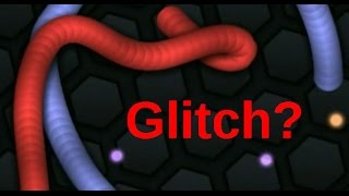 Slitherio Mobile  Real Invincibility Glitch [upl. by Nosnibor]