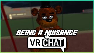 Being a Nuisance in VRCHAT [upl. by Inar]