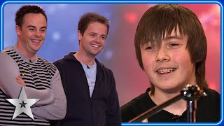 The audience LOVED Camerons duet with Ant amp Dec  Unforgettable Audition  Britains Got Talent [upl. by Urita]