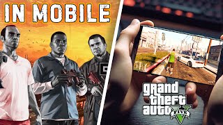 AGAIN I PLAYED GTA 5 IN MOBILE  GTA 5 MOBILE  GAMEPLAY 2  GAMERZONDESK [upl. by Luciana]