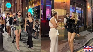 MANCHESTER UK NIGHTLIFE WALK TOUR [upl. by Ilagam]