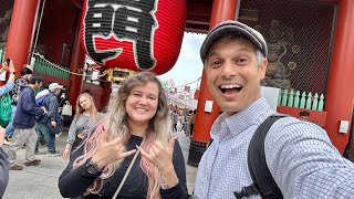 Asakusa with all the Tourists Back Tokyo [upl. by Barbara663]