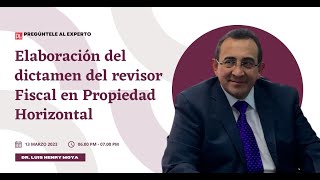 Elaboración del dictamen del revisor Fiscal en Propiedad Horizontal [upl. by Beasley901]