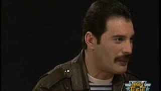 Freddie Mercury Interview on Night Flight On Singing  Love of Aretha Franklin [upl. by Kerr]