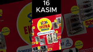 ŞOK EKSTRA ÜRÜNLER 16 KASIM 2024 [upl. by Retrac667]