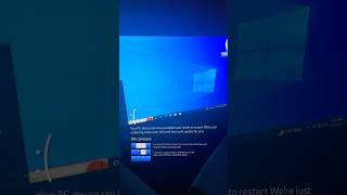 Bsod Windows 10 Version 2004 22h2 shorts [upl. by Nitsuj]