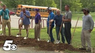 Groundbreaking for Lake Fayetteville Softball Complex upgrades [upl. by Nahsin860]