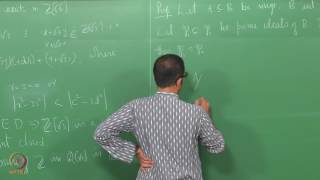 Lecture 24  Lying Over and Going up Theorems [upl. by Dihaz]