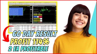 60 Day Trading Using EA Profit 11480 Machine EA amp Gold Edge EA  Part 6 [upl. by Anelas]