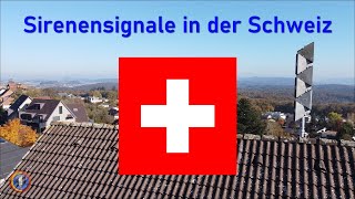 Bedeutung der aktuellen Sirenensignale in der Schweiz 🇨🇭 [upl. by Atsirak]