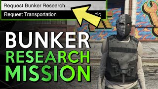 GTA 5 Online How to Do Bunker Research Missions Guide [upl. by Cuda]