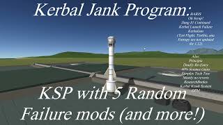 Kerbal Jank Program 1 KSP With 5 Random Failure Mods [upl. by Marline]