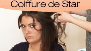 Coiffure  Un chignon tressé à la Jessica Alba [upl. by Teyugn]