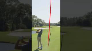 Collin Morikawa on how to easily shape iron shots into the green 🏌️golfshorts golfswing golftips [upl. by Janek]